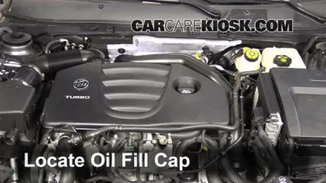 2011 Buick Regal CXL 2.0L 4 Cyl. Turbo FlexFuel Huile Ajouter de l'huile